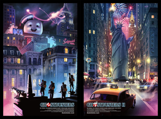 Ghostbusters Set of 2 Limited Edition Poster