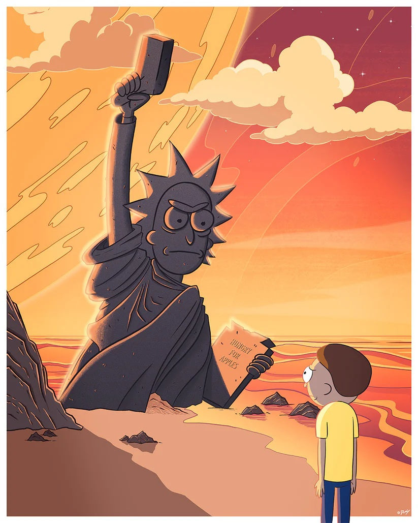 Rick and Morty: Hungry For Apples Limited Edition Poster