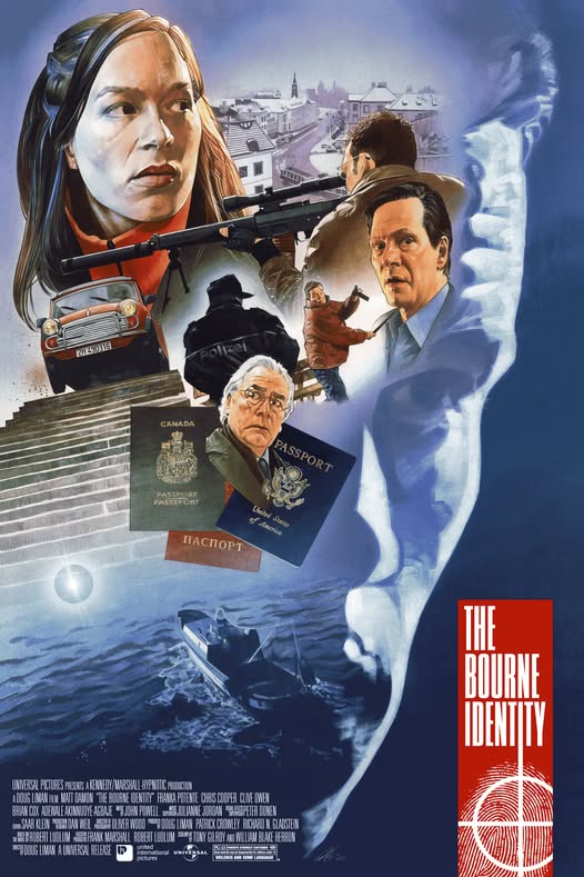 The Bourne Identity Limited Edition Poster
