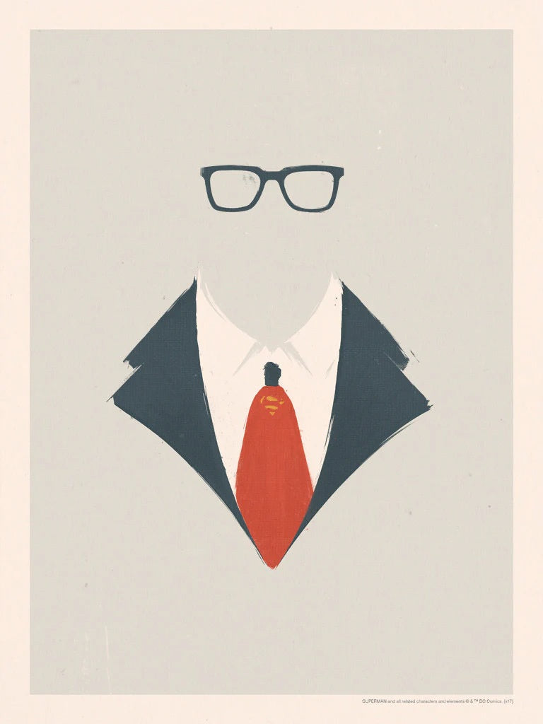 Clark Kent/Superman Limited Edition Poster
