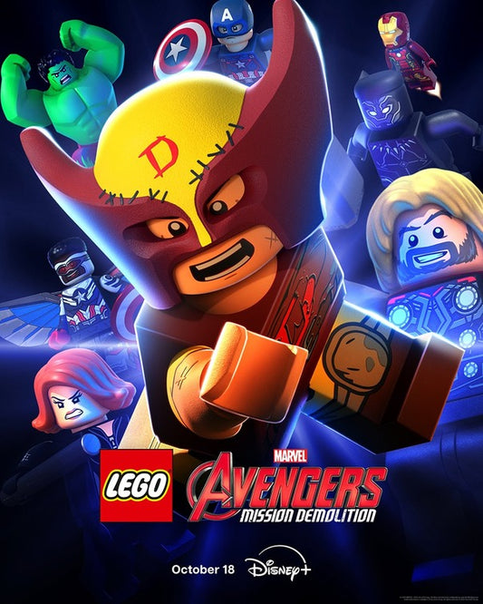 Lego Avengers: Mission Demolition Poster