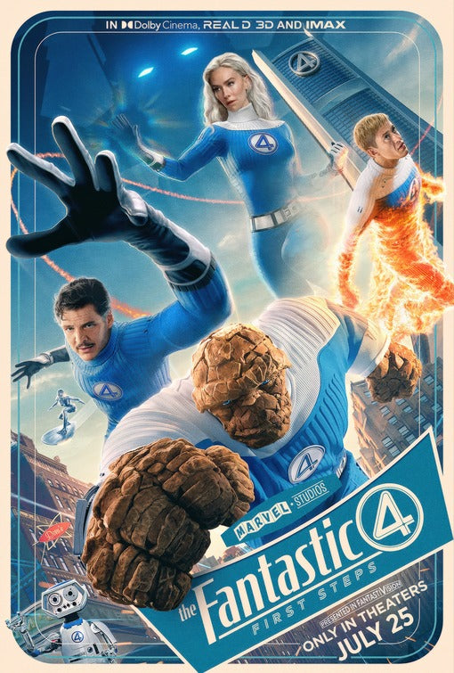 The Fantastic Four: First Steps Poster (Pre-Order)