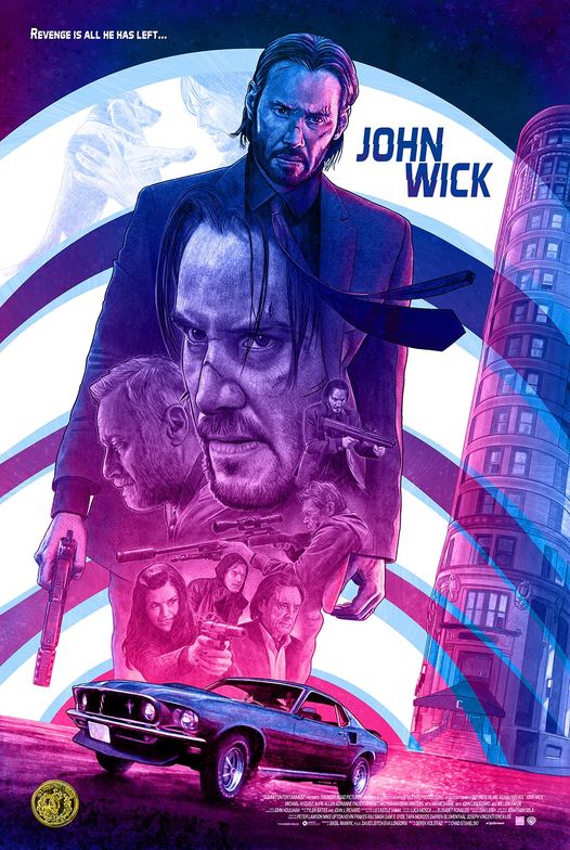 John Wick Limited Edition Poster Set of 3