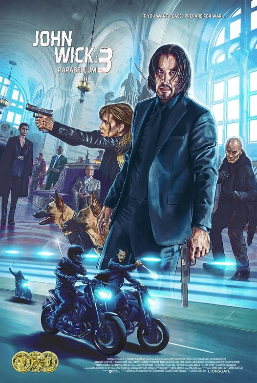 John Wick Limited Edition Poster Set of 3