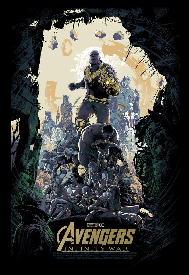 Avengers Infinity War Limited Edition Poster