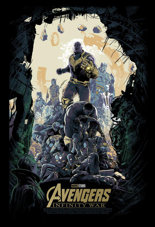 Avengers Infinity War Limited Edition Poster