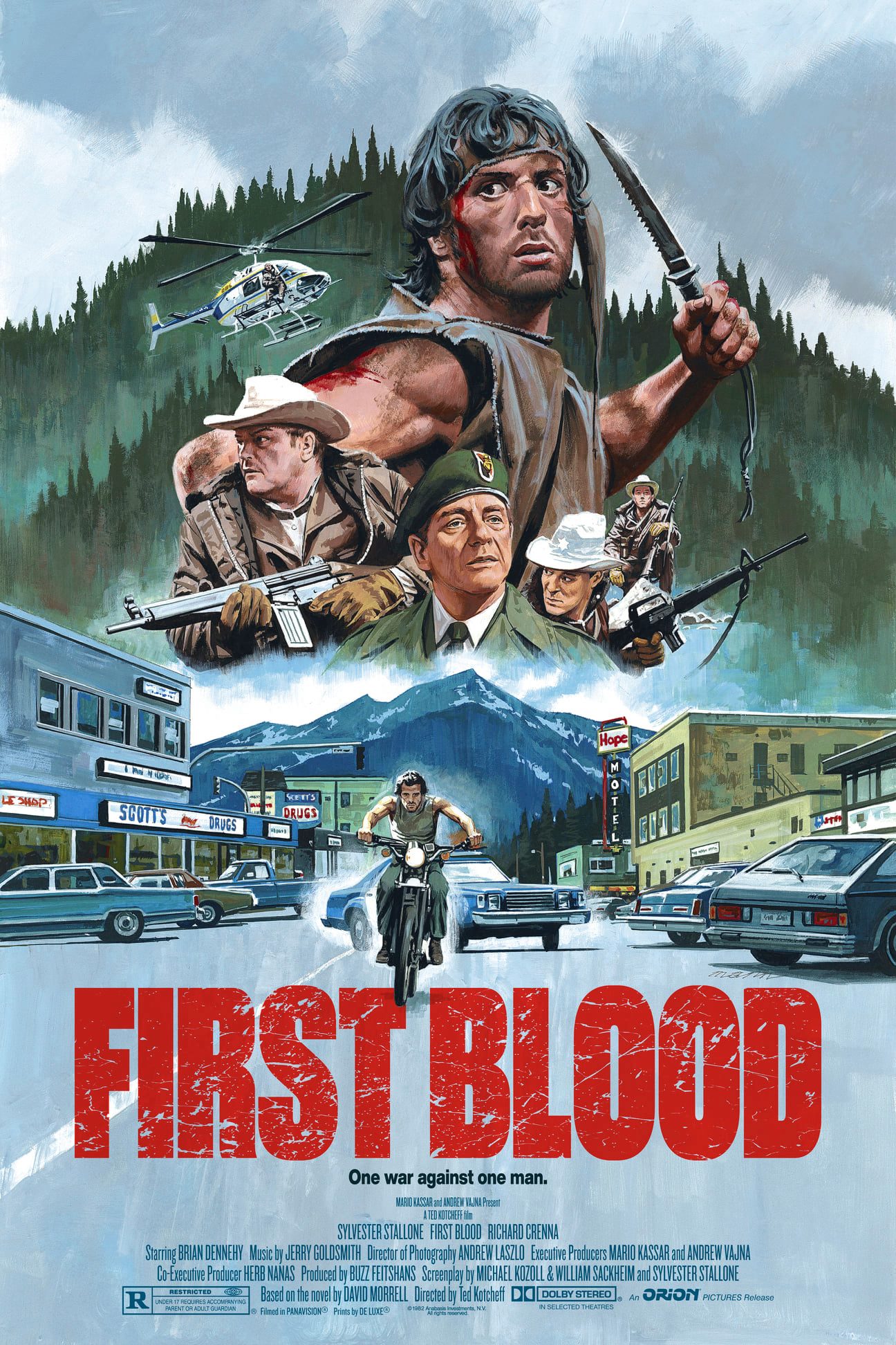 First Blood Limited Edition Poster