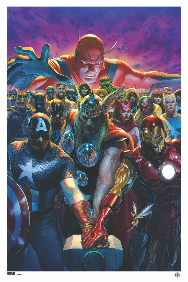Avengers #10 Variant Limited Edition Poster