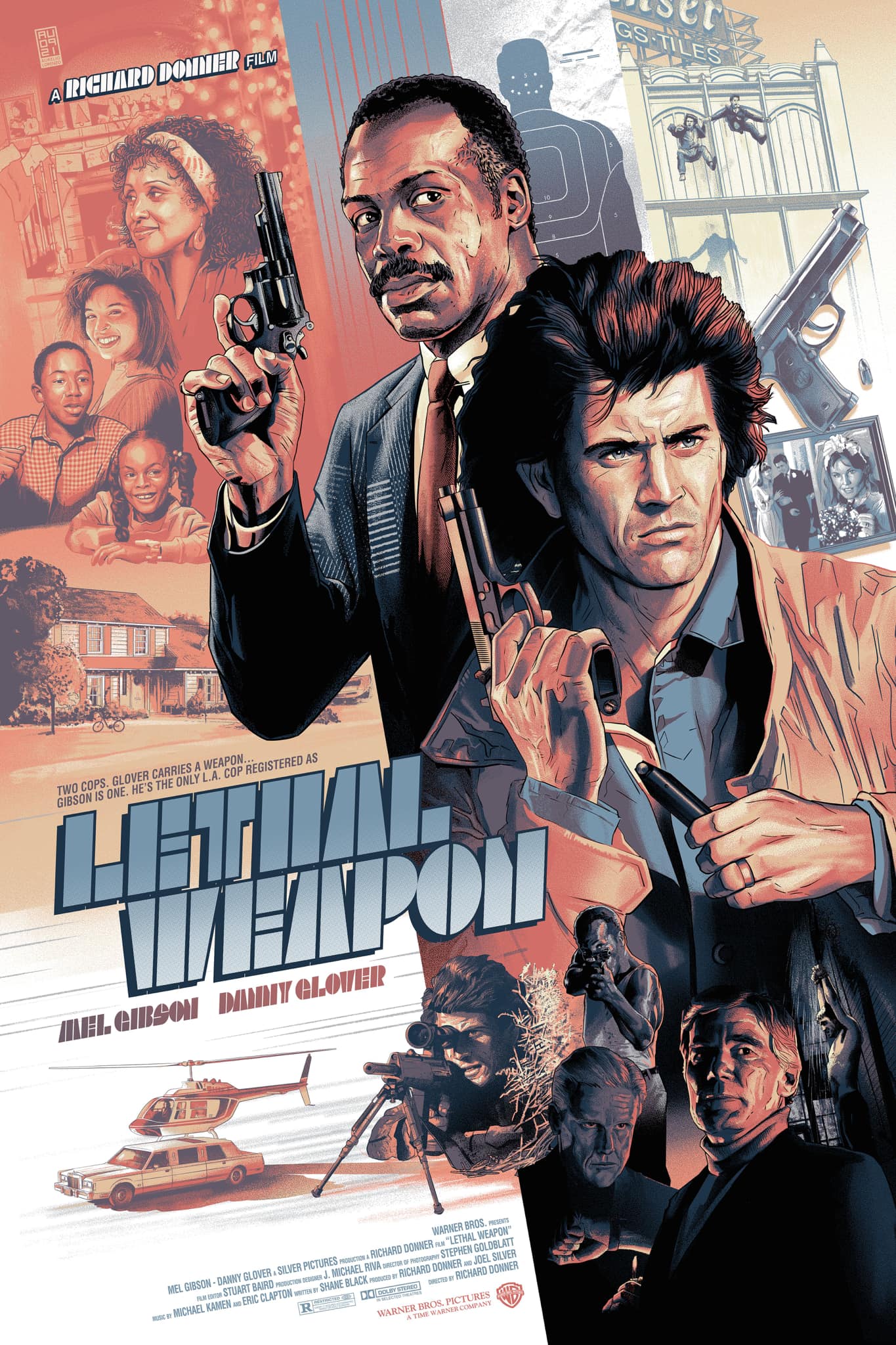 Lethal Weapon Limited Edition Poster
