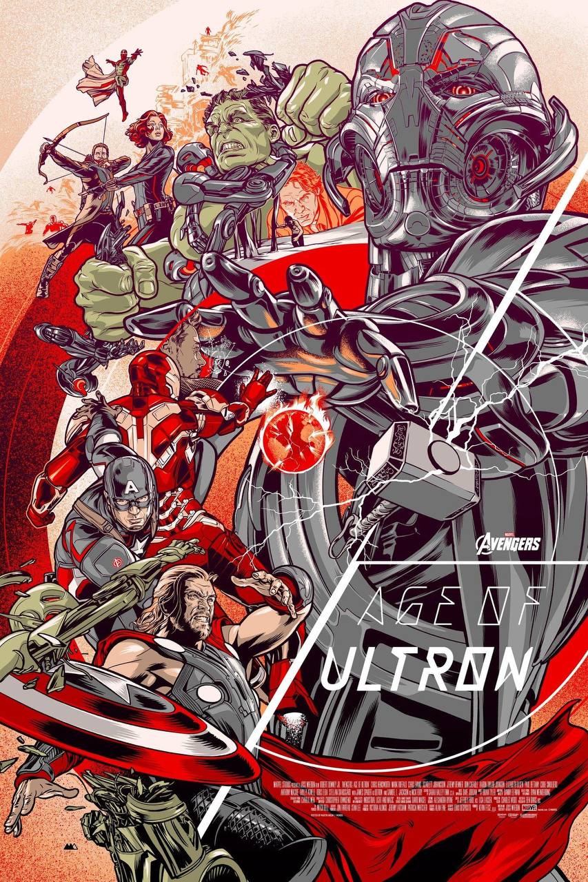 Avengers: Age of Ultron Limited Edition Poster