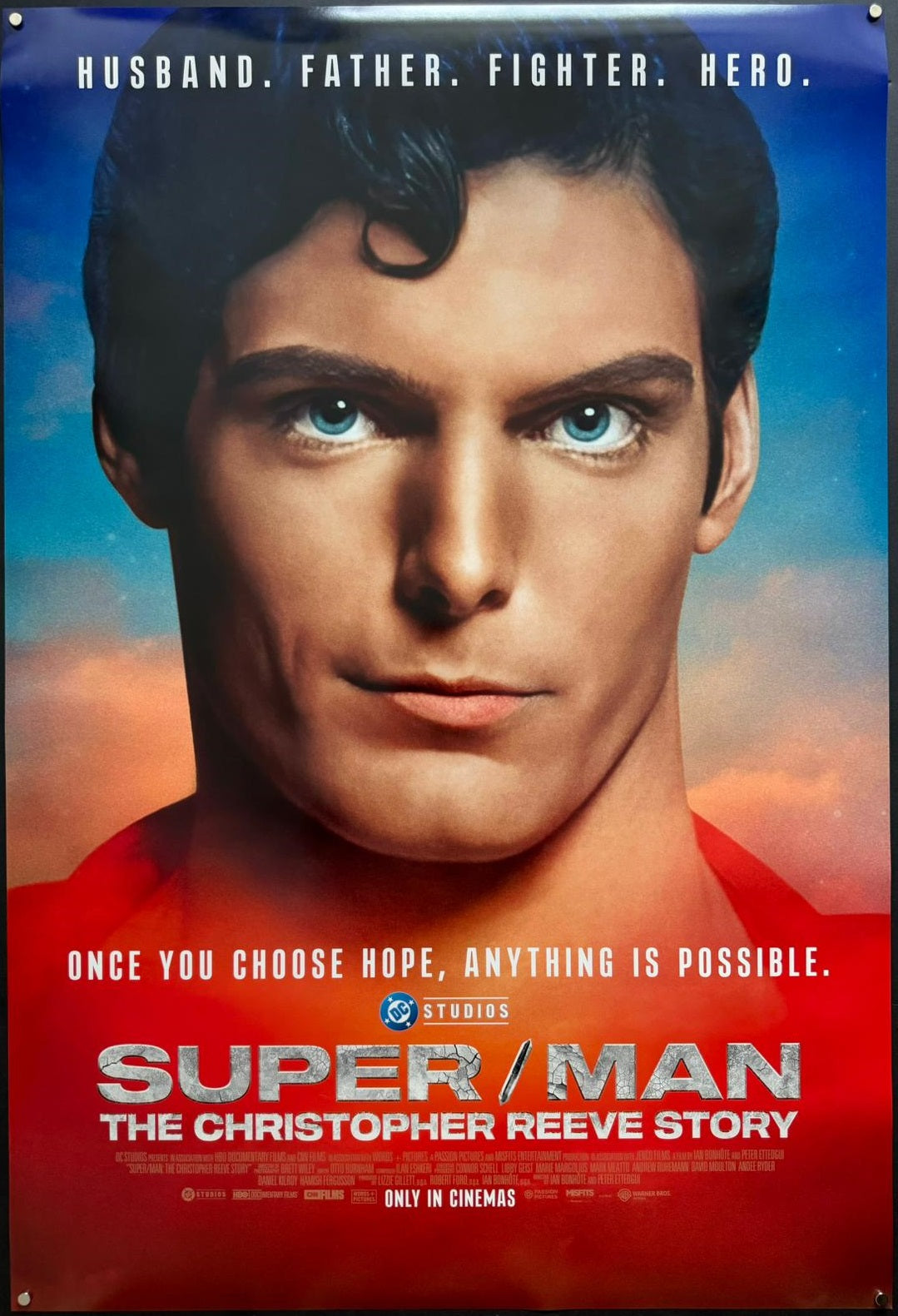 SuperMan: The Christopher Reeve Story Poster