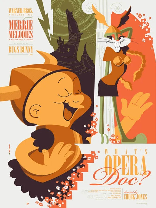 Looney Tunes What's Opera Doc Limited Edition Poster