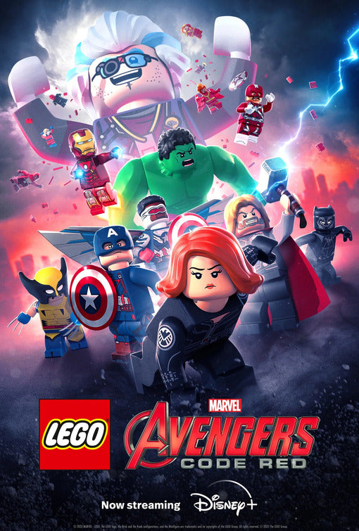 Lego Avengers: Code Red Poster