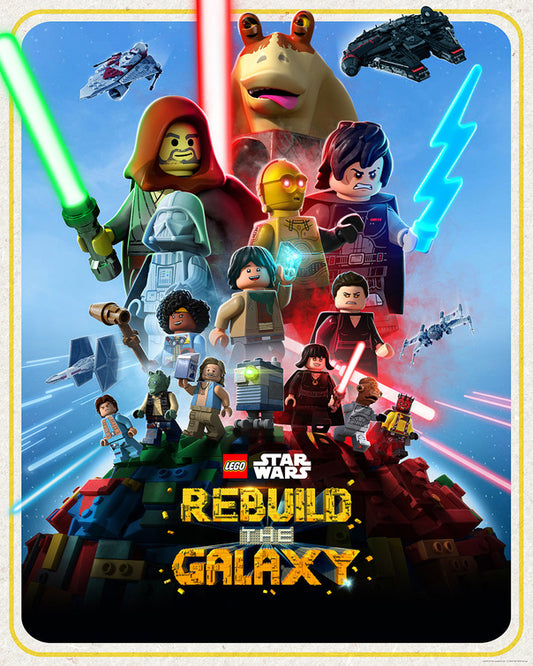 Lego Star Wars: Rebuild The Galaxy Poster