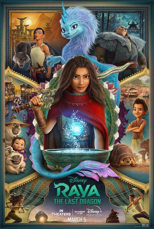 Raya and The Last Dragon Poster