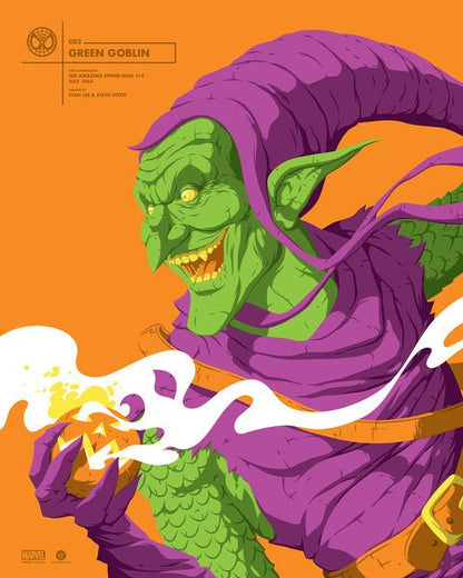 Spider-man and Green Goblin Set of 2 Limited Edition Posters