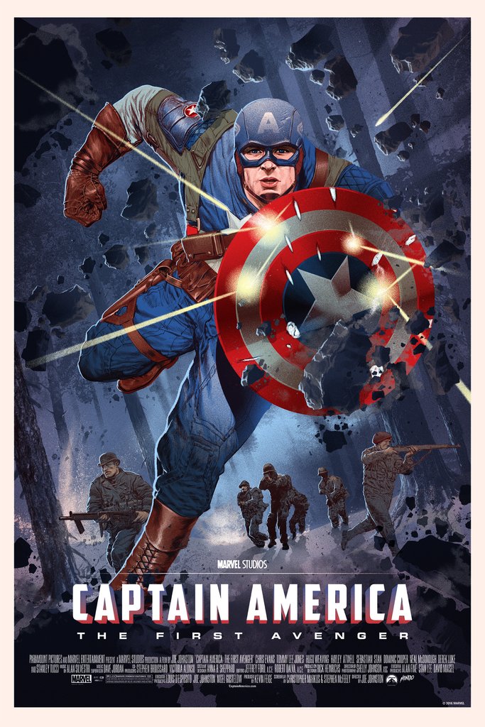 Captain America - The First Avenger Limited Edition Poster