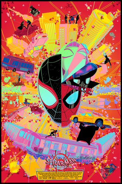 Spider-Man: Into the Spider-verse Limited Edition Poster